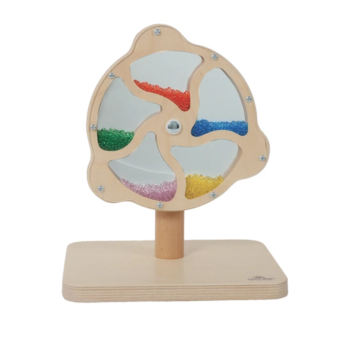 Moulin en bois – Miroir et billes
