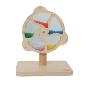Moulin en bois – Miroir et billes