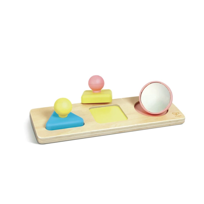 Puzzle trieur de formes montessori en riz