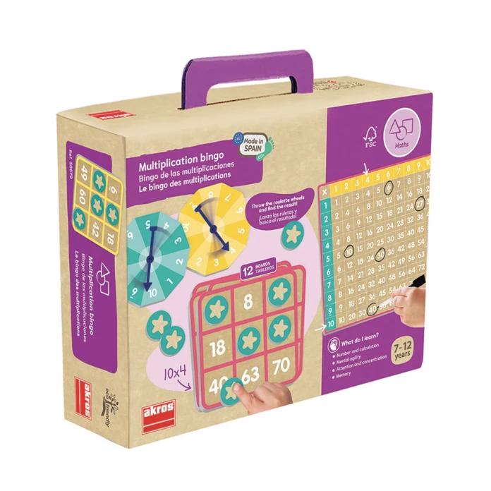 Le bingo des multiplications