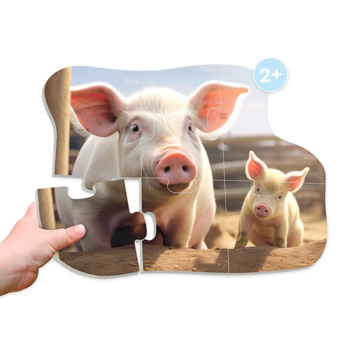 Maxi-puzzles les animaux et leurs petits