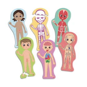 Maxi-puzzles découvre et identifie le corps humain