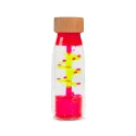 Bouteille sensorielle spirale rose