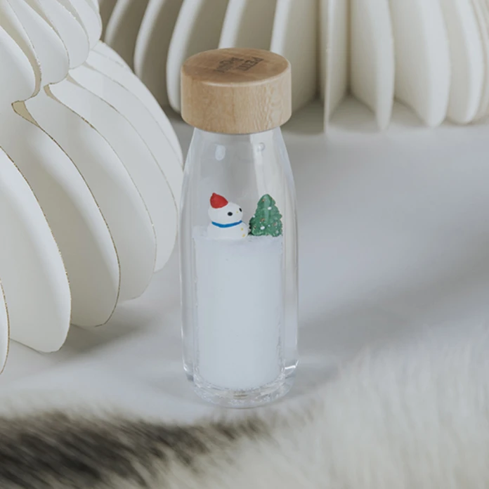 Bouteille sensorielle hiver
