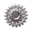Fidget gear spinner métallique