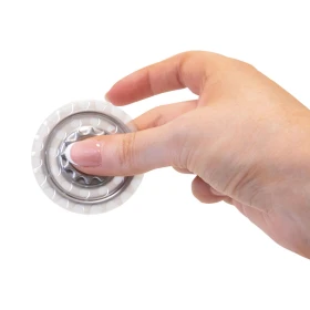 Fidget gear spinner métallique