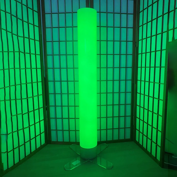 Colonne à bulles LED 120 cm - sans eau