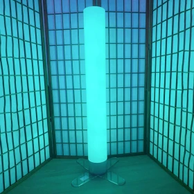 Colonne à bulles LED 120 cm - sans eau