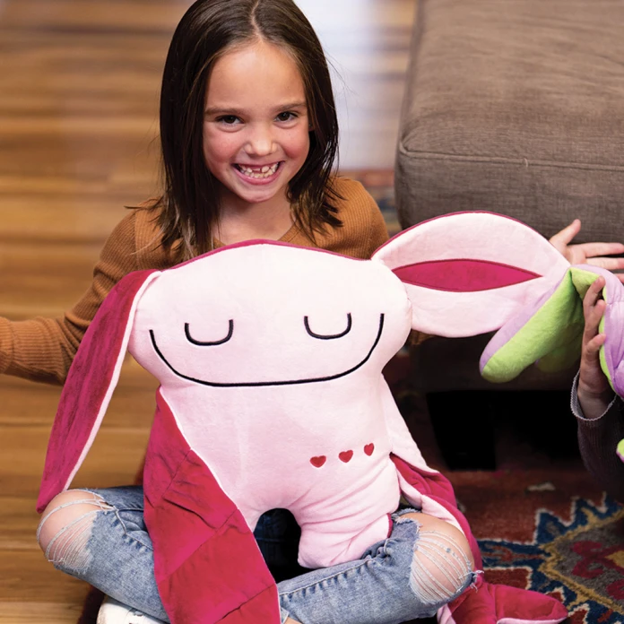 Peluche sensorielle Lucky