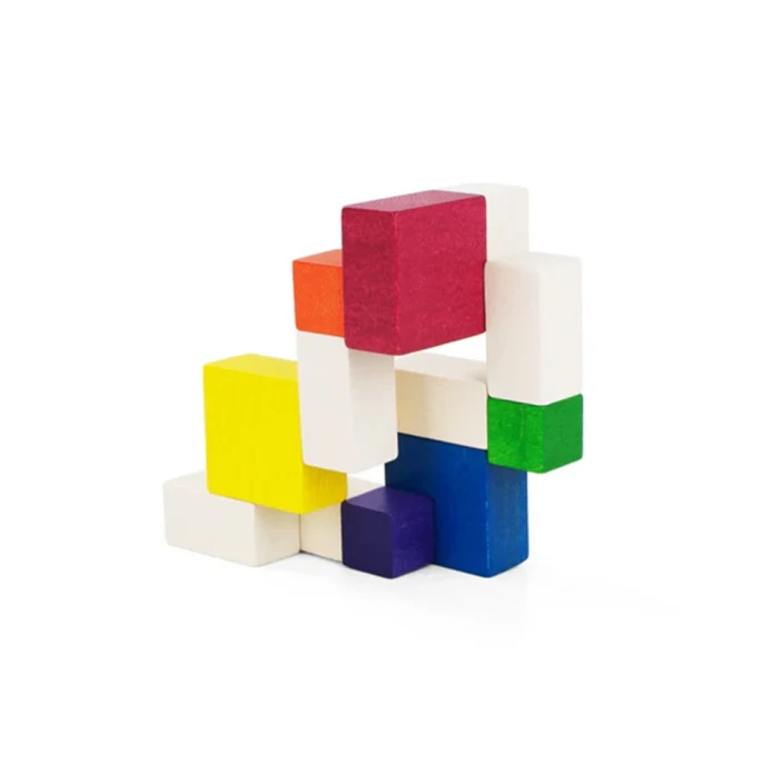 Art cube coloré