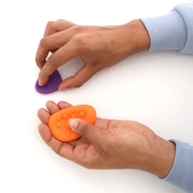 Fidget pierres sensorielles par 6