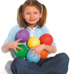 Lot de 6 balles alvéolées