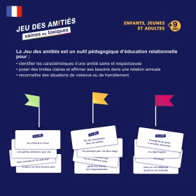 Jeu des amitiés saines ou toxiques