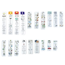 TAKK- 208 pictogrammes - Lot vie quotidienne - Style kawaii