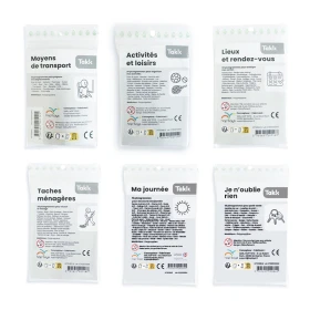 TAKK- 208 pictogrammes - Lot vie quotidienne - Style épuré