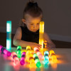 Cylindres lumineux sensoriels – lot de 12