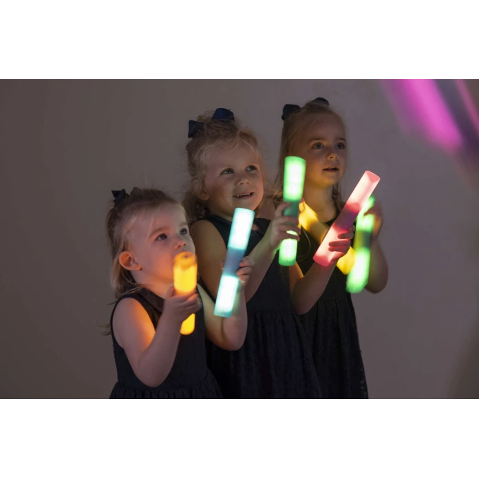 Cylindres lumineux sensoriels – lot de 12