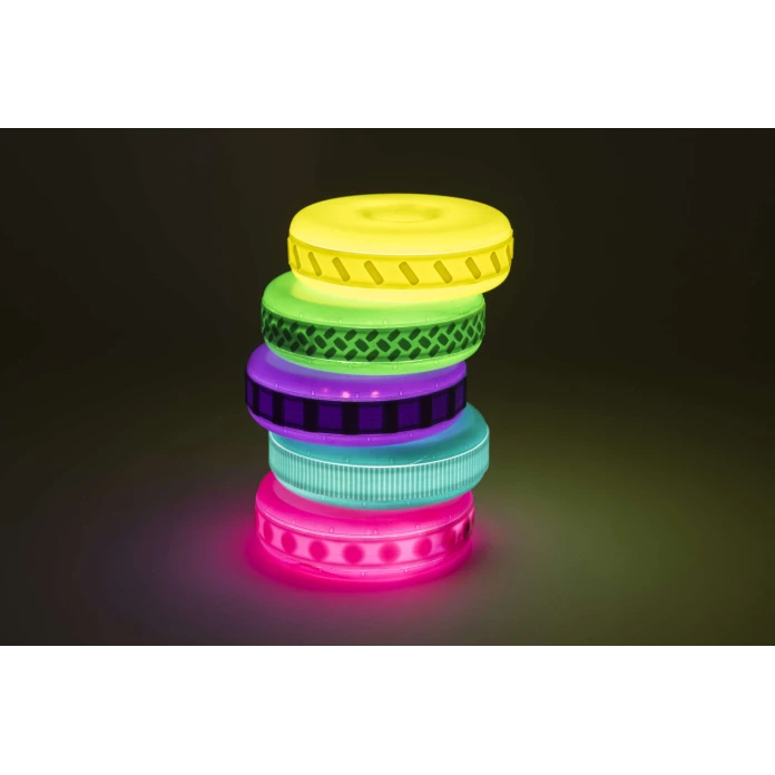 Disques sensoriels lumineux et texturés