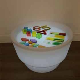 Table de découverte lumineuse sensorielle – 60 cm