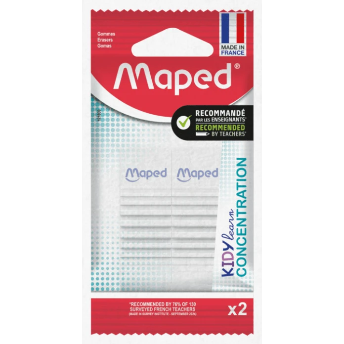 Gommes blanches concentration par 2