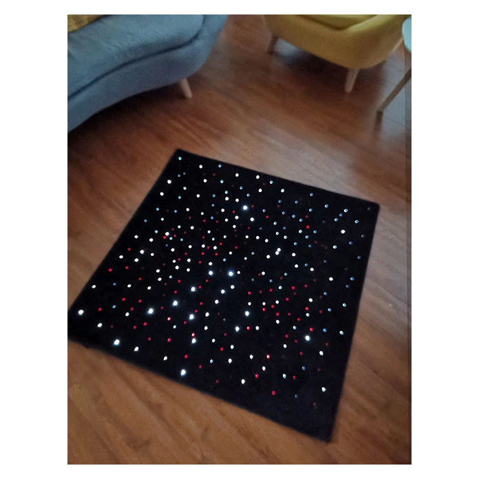 Tapis sensoriel LED - 95 x 95 cm
