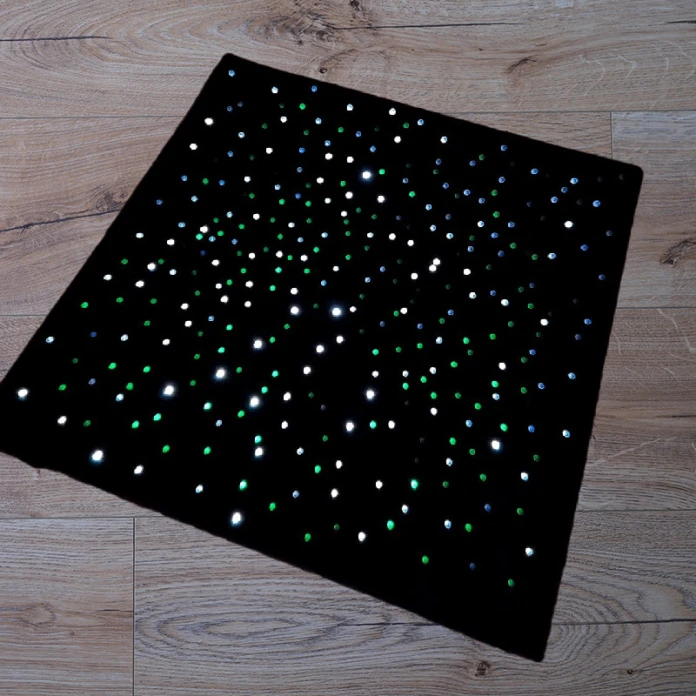 Tapis sensoriel LED - 150 x 150 cm