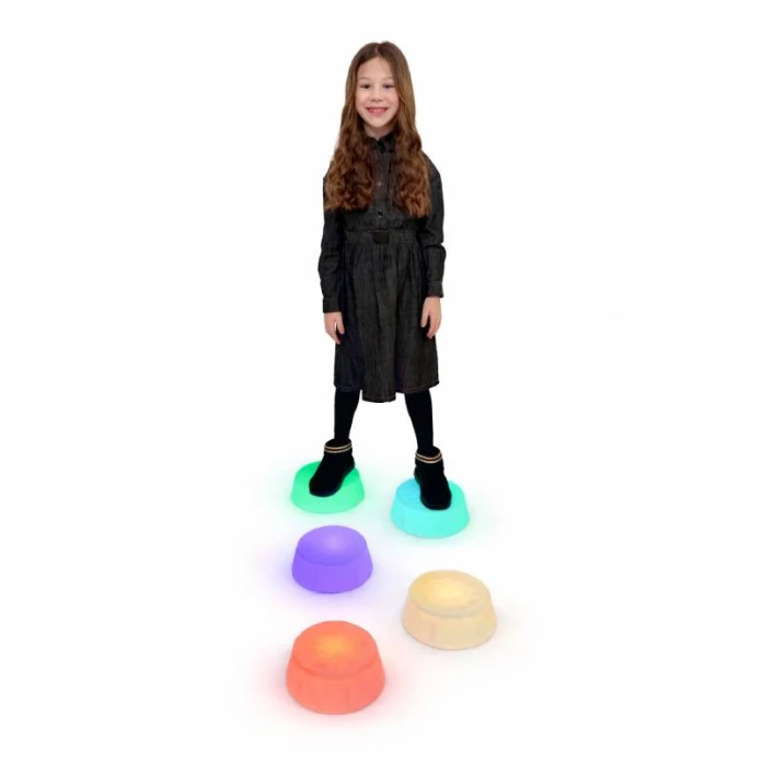 Pods d’équilibre LED ronds – lot de 5