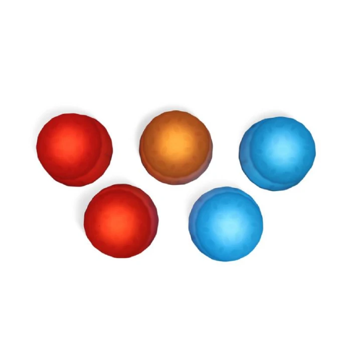 Pods d’équilibre LED ronds – lot de 5