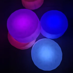 Pods d’équilibre LED ronds – lot de 5