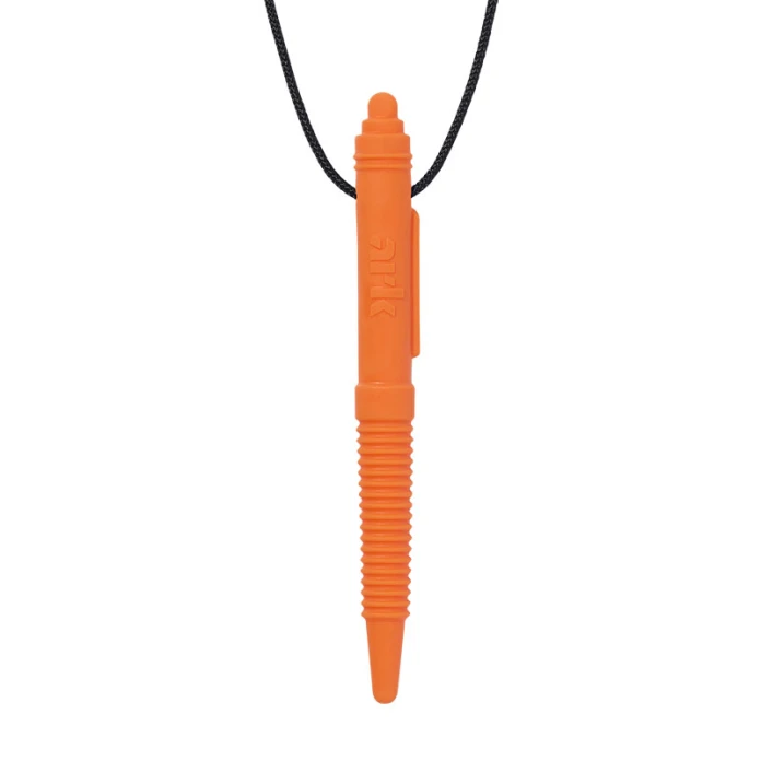 Stylo rainuré - Dur - Orange