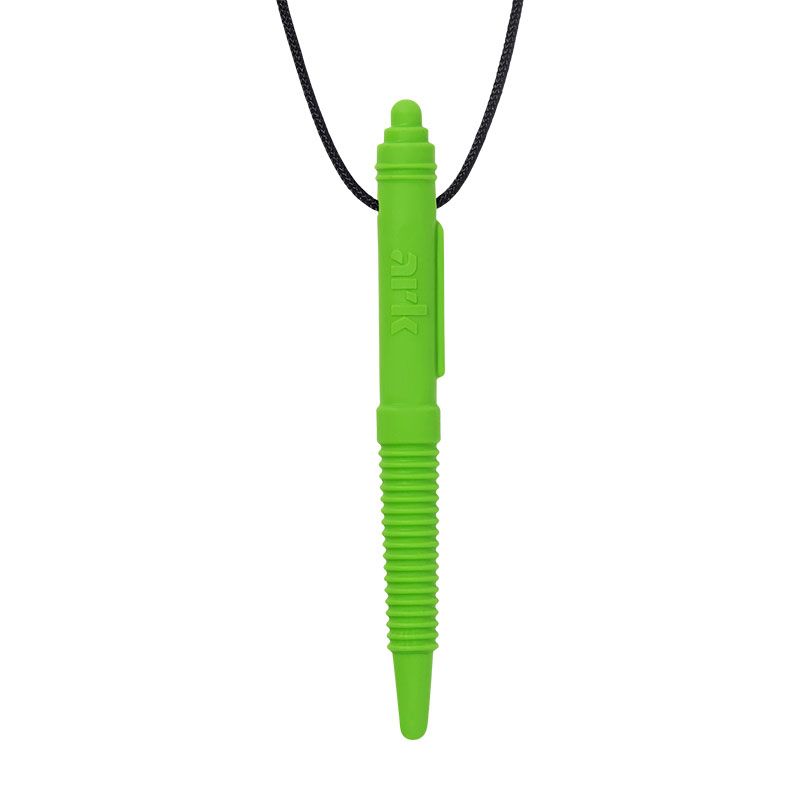 Stylo rainuré - Moyen - Vert fluo