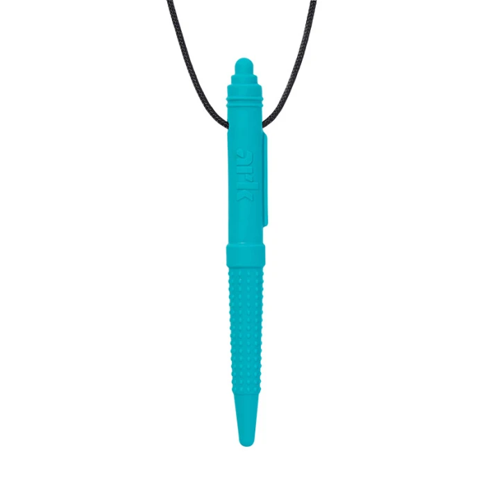 Stylo à picots -Moyen - Turquoise