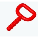 Chewy tube Super Chews - rouge