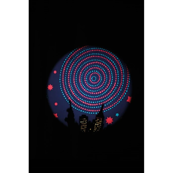 Disques thématiques projecteurs opti et aura - feux d'artifice