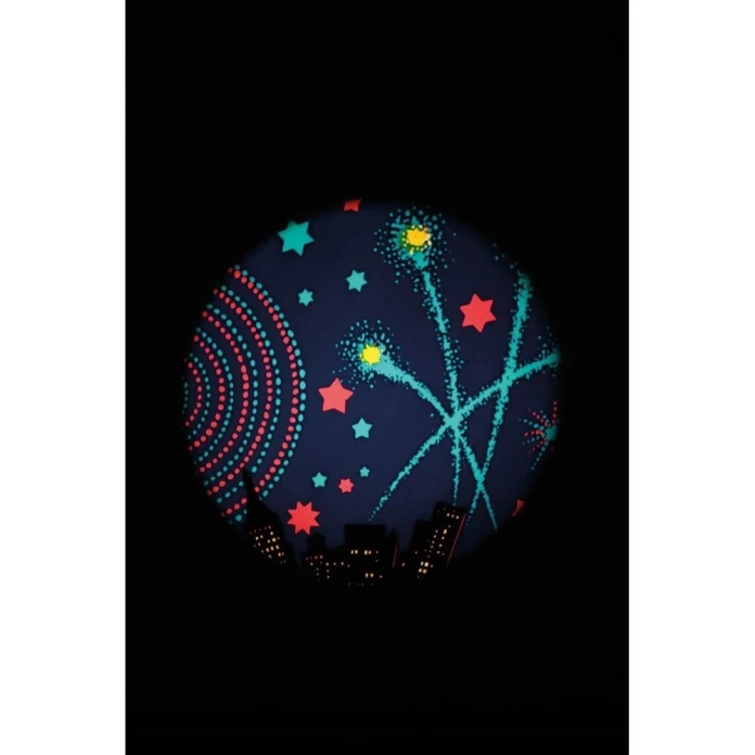 Disques thématiques projecteurs opti et aura - feux d'artifice