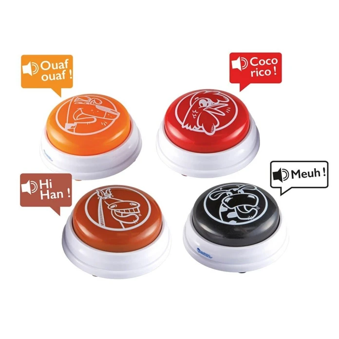 Buzzers sonores - Animaux de la ferme