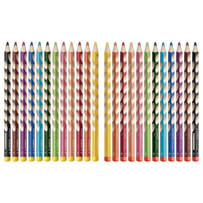 Crayons de couleur easy par 12 - Droitier