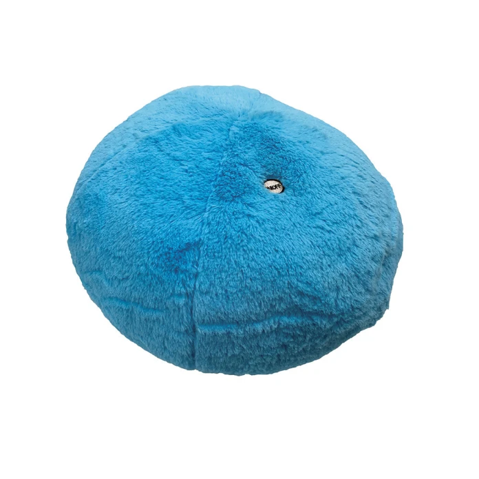 Coussin sensoriel vibrant rond - Bleu