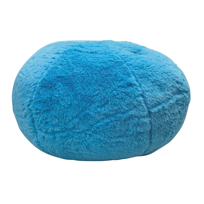 Coussin sensoriel vibrant rond - Bleu
