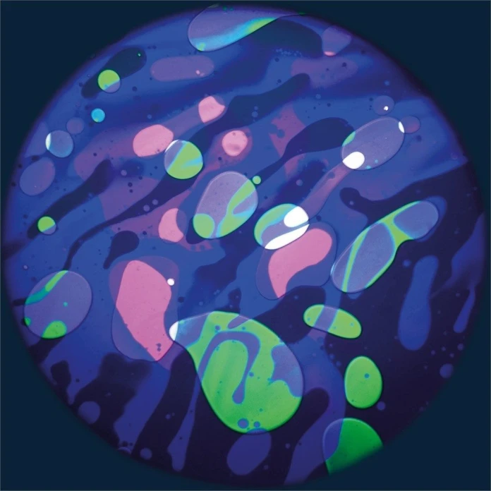 Disques liquides pour projecteurs Opti et Aura - violet/rose/blanc