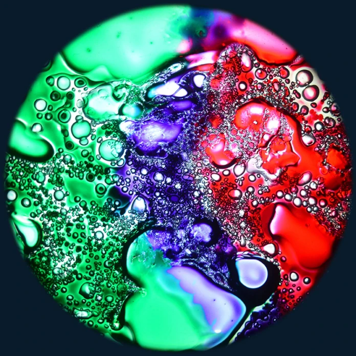Disques liquides pour projecteurs Opti et Aura - vert/violet/rouge