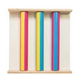 Panneau sensoriel visuel - Panneaux rouleaux multicolores
