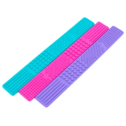 Fidget marque-pages tactiles - Rose/Lavande/Turquoise