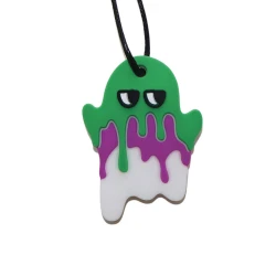 Collier fantôme effrayant - vert