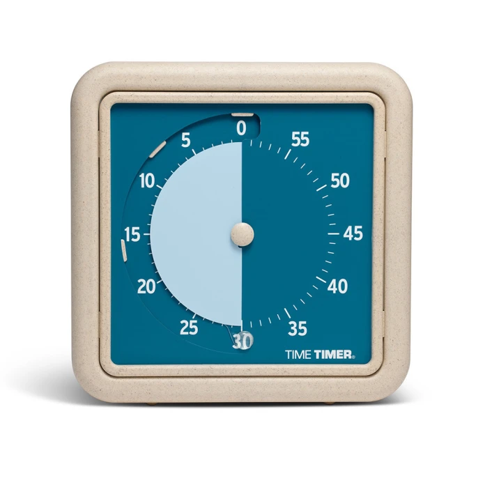 Time Timer Moyen Retro - Bleu acier