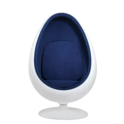 Fauteuil oeuf bleu