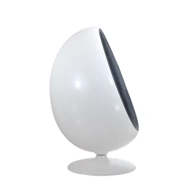 Fauteuil oeuf gris