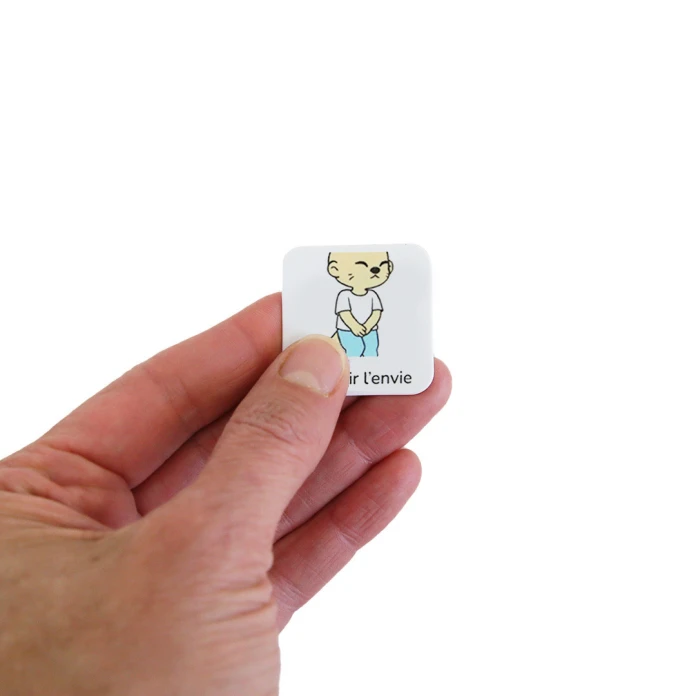 18 pictogrammes - Aller aux toilettes - Style kawaii