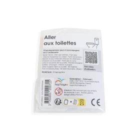 18 pictogrammes - Aller aux toilettes - Style épuré