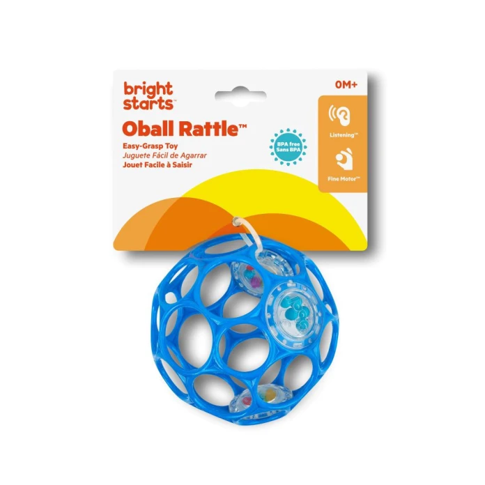 Hochet Oball - bleu